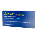 Aleve 220 mg, 24 tabletki powlekane (import równoległy Pharmapoint)