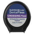 Elgydium Clinic Dental Floss Crossing Floss, nić dentystyczna, 30 sztuk - PRODUKT HIGIENICZNY