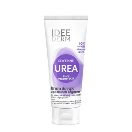 IDEEPHARM Idee Derm, Krem-opatrunek do rąk regenerujący, 75 ml — Składniki i ocena
