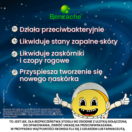 Benzacne, żel 10%, 20 g - ORIFARM HEALTHCARE A