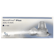Igła insulinowa NovoFine Plus 32G x 4 mm, 100 sztuk