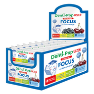 Denti-Pop Uczeń Focus, 40 lizaków bez cukru