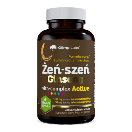 Żeń-szeń Vita-Complex Active, 60 kapsułek - zdjęcie produktu