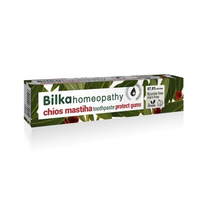 ELEVITA Bilka Homeopathy, pasta do zębów, Chios Mastyks, bez fluoru, 75 ml — Składniki i ocena