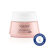 Vichy Neovadiol Rose Platinium, Wygładzający różany krem pod oczy dla skóry dojrzałej, 15 ml