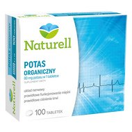 Naturell Potas organiczny, 100 tabletek