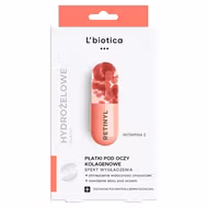 L'Biotica, kolagenowe płatki pod oczy efekt wygładzenia, 3 pary