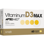 Vitaminum D3 MAX APTEO MED, 4000 IU, 60 kapsułek miękkich