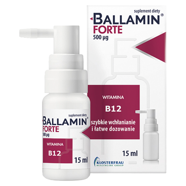 Ballamin Forte, spray, 15 ml