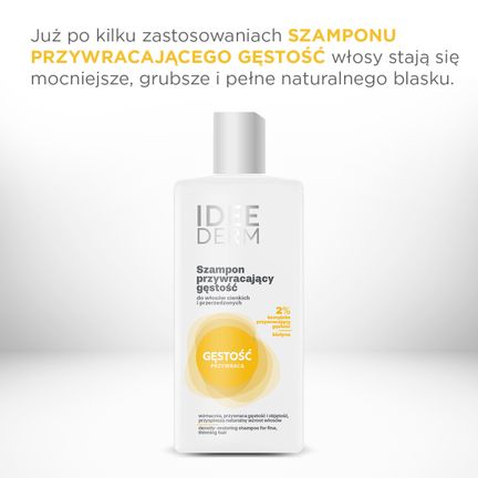 Idee Derm, szampon przywracający gęstość, 300 ml - IDEEPHARM