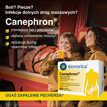 Canephron, 18 mg +18 mg + 18 mg, 60 tabletek drażowanych - 5909991391096