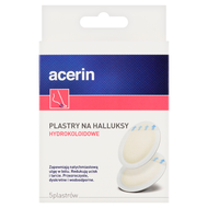 Plaster Acerin na haluksy, 5 sztuk