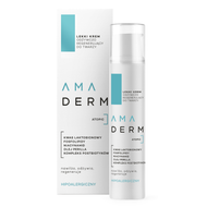 Amaderm Atopic Lekki krem emolientowy do twarzy i ciała, 200 ml