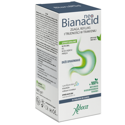 Neobianacid, smak miętowy, 70 tabletek - zdjęcie produktu