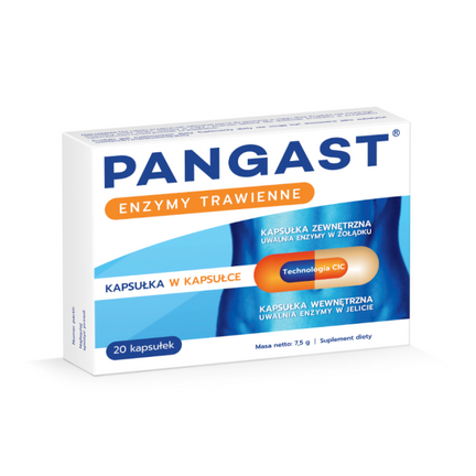 Pangast, 20 kapsułek - zdjęcie produktu