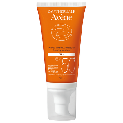 PIERRE FABRE Eau Thermale Avene, Creme SPF 50+, 50 ml — Inhaltsstoffe i ocena