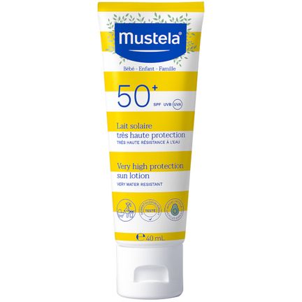 Mustela Sun, mleczko, SPF 50+, 40 ml - zdjęcie produktu