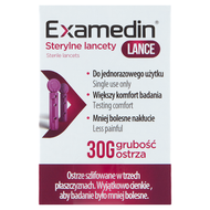 Lancet Examedin 30G, 50 sztuk