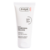 Ziaja Med kuracja ochronna UVA+UVB matujący krem do twarzy 50+, 50 ml