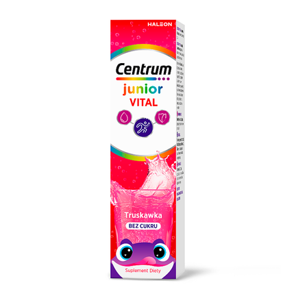 Centrum Vital Junior, 20 tabletek musujących - 5054563301055