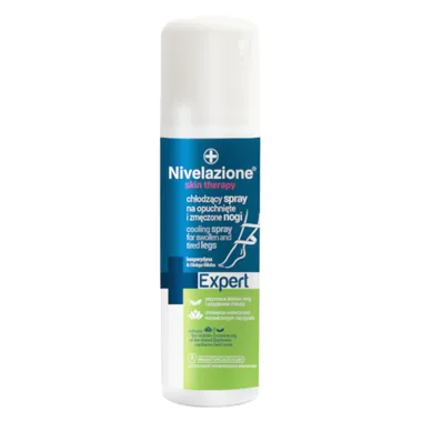 Nivelazione Skin Therapy, chłodzący spray na opuchnięte i zmęczone nogi, 150 ml