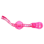 Chicco, tasiemka z etui do smoczka, różowa