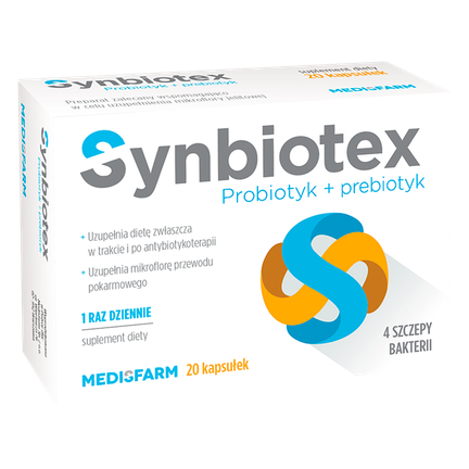 Synbiotex, 20 kapsułek - zdjęcie produktu