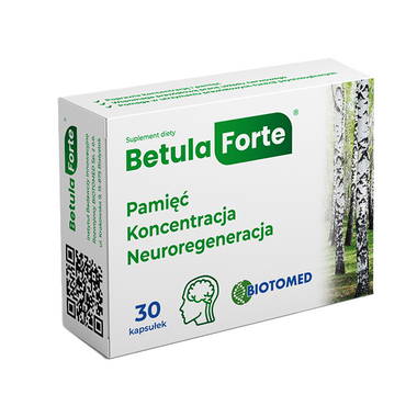 Betula Forte, pamięć, koncentracja, neuroregeneracja 