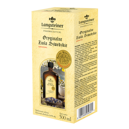 Zioła Szwedzkie, płyn, 500 ml - zdjęcie produktu