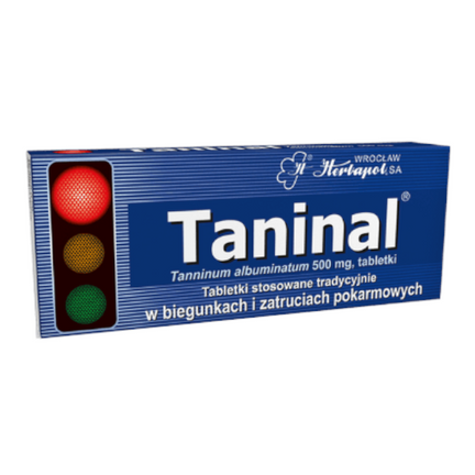 Taninal, 500 mg, 10 tabletek - zdjęcie produktu