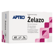 Żelazo APTEO, 40 kapsułek
