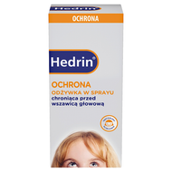 Hedrin, ochronna odżywka w sprayu do włosów chroniąca przed wszawicą, 100 ml