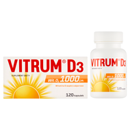 Vitrum D3 1000 J.M, 120 kapsułek