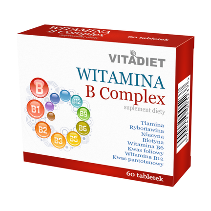 Witamina B Complex, 60 tabletek - zdjęcie produktu