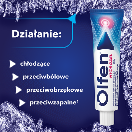 Olfen żel 1%, 50 g - PRODUKT LECZNICZY NIEREFUNDOWANY OTC