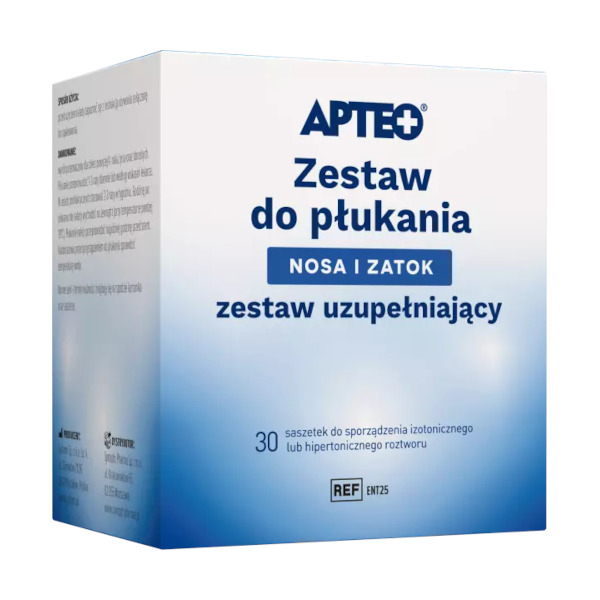 Zestaw uzupełniający do płukania nosa i zatok, 30 saszetek