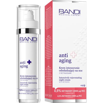 BANDI COSMETICS Bandi Anti Aging, krem intensywnie odmładzający na noc z retinoidami, 50 ml — Inhaltsstoffe i ocena