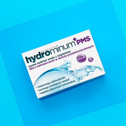 Hydrominum + PMS, 30 tabletek - Dorosły