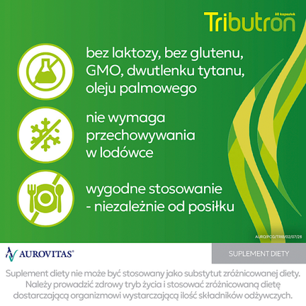 Tributron, 30 kapsułek - Odbudowa flory bakteryjnej