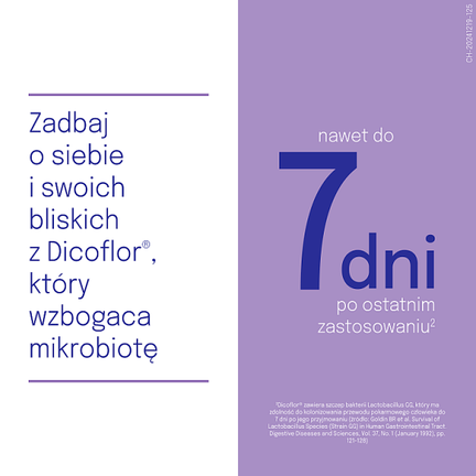 Dicoflor Baby w saszetkach, 10 sztuk  - Odbudowa flory bakteryjnej