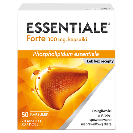 Essentiale Forte, 300 mg, 50 kapsułek - zdjęcie produktu