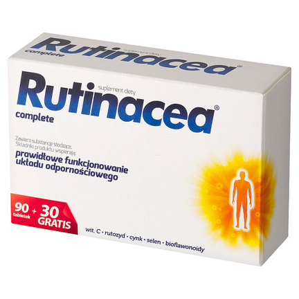 Rutinacea Complete, 90 + 30 tabletek gratis - SUPLEMENT DIETY