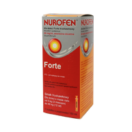 Nurofen dla dzieci Forte, smak truskawkowy, 150 ml (import równoległy Delfarma)