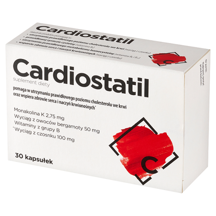 Cardiostatil, 30 kapsułek - KAPSUŁKI