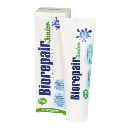 AB BERREN Biorepair Junior, pasta do zębów dla dzieci 7-14 lat, 75 ml — Składniki i ocena