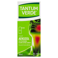 Tantum Verde 1,5 mg/ml, aerozol do stosowania w jamie ustnej i gardle, 30 ml