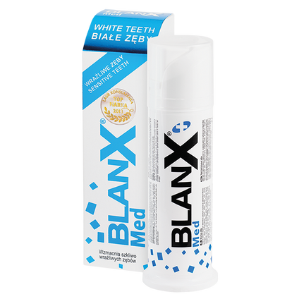 AB BERREN Blanx Med Wrażliwe Zęby, pasta do zębów, 75 ml — Składniki i ocena