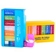 Kasetka na leki tygodniowa, 3 komorowa