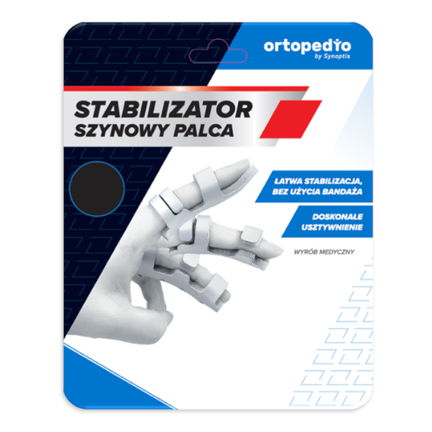 Stabilizator szynowy palca, rozmiar 2-M, 1 sztuka - zdjęcie produktu