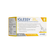 Iglessy, sterylne igły do penów insulinowych, 30G, 8 mm, 10 sztuk